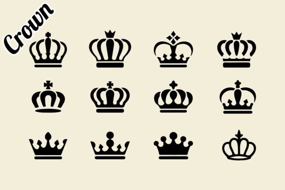 Black Crowns for Luxury Branding