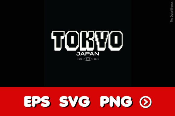 Exploring the Appeal of Tokyo Pixel Art Japan SVG