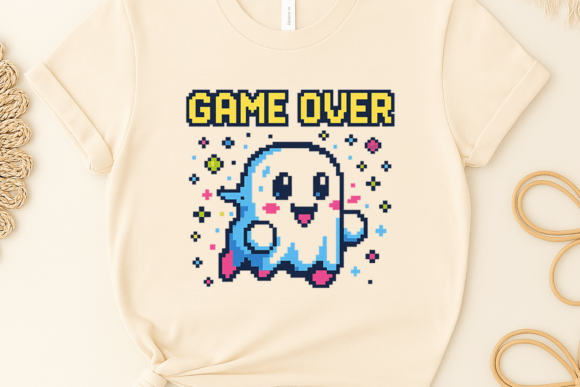 Game Over Sublimation Clipart Png Art: A Must-Have for Creative Projects