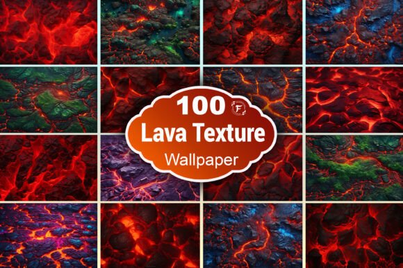 Ignite Your Creative Projects with Lava Texture Background
