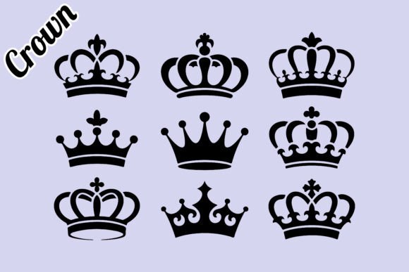 King Queen Crown Vector: A Royal Resource for Creative Projects