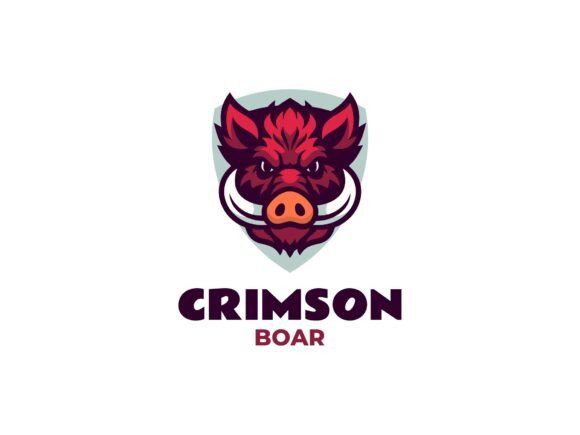 Mascot Crimson Boar Logo Design: A Strategic Tool for Brand Identity