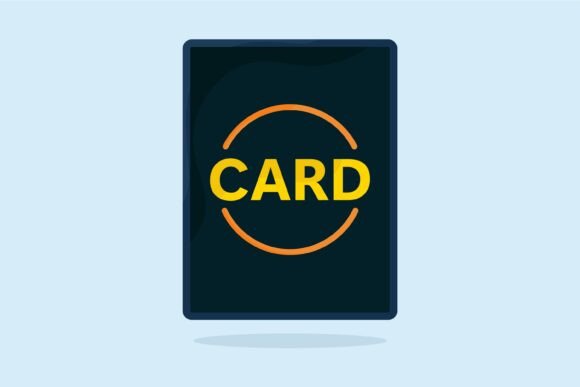 Minimalist Playing Card Back Design
