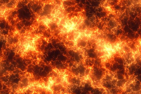 Molten Fire Storm Texture Background