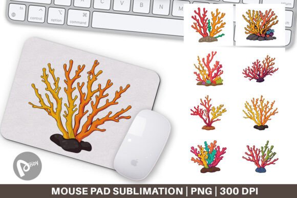 Mouse Pad Coral Reef: A Unique Addition to Your Work or Gaming Space