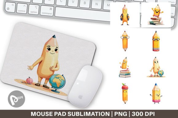 Mouse Pad Eager Pencil: Boost Productivity and Style