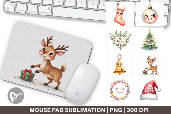 Mouse Pad Festive Rage: Elevate Your Workspace with Style and Functionality