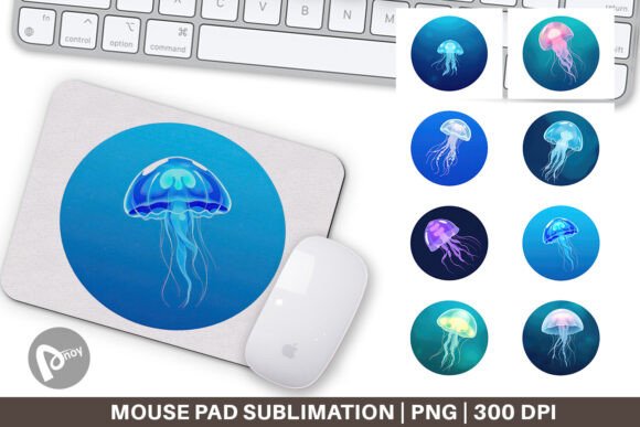 Mouse Pad Floating Jellyfish: A Unique Blend of Function and Aesthetics