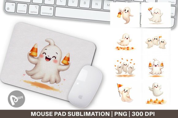 Mouse Pad Ghost Candy Parade