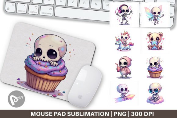 Mouse Pad Holographic Skeletons: A Unique Way to Elevate Your Workspace