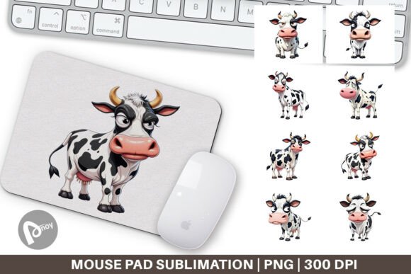 Mouse Pad Sarcastic Cow