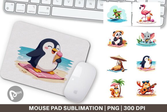 Mouse Pad Summer Animals: A Stylish Addition to Your Workspace