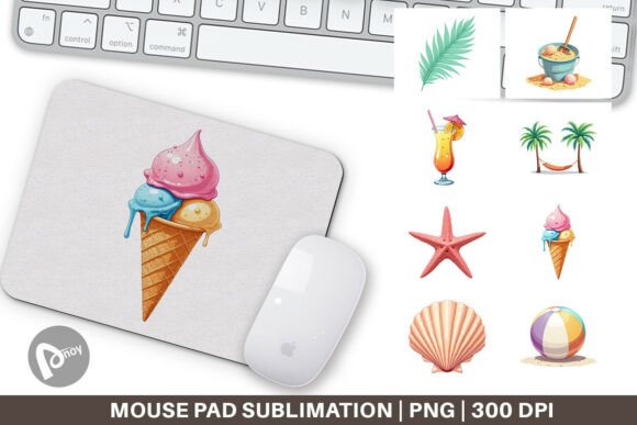 Mouse Pad Summer Vibes for a Brighter, More Productive Workspace