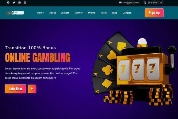 Online Gambling Casino Template: A Gateway to Digital Gaming Excellence