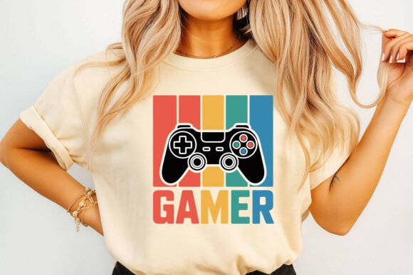 Retro Gamer Controller Design Element: A Nostalgic Addition to Modern Design