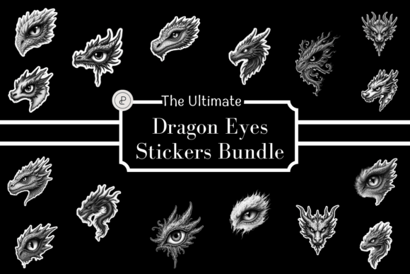 Unleash Your Inner Dragon: The Ultimate Dragon Eyes Stickers Bundle