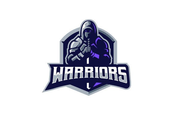 Warrior Holding Sword Logo: A Symbol of Strength and Identity